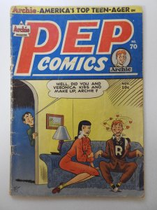 Pep Comics #70 (1948) Good+ Condition!
