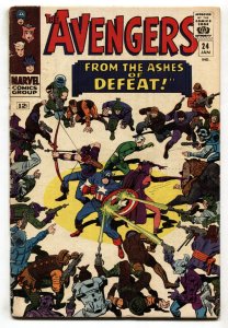 The Avengers #24--1966--Marvel--Silver-Age--VG