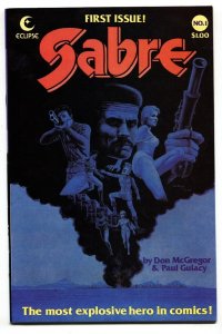 Sabre #1 1982-Eclipse-Comic Book First issue NM-