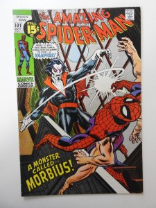 The Amazing Spider-Man #101 (1971) VF- Condition!  First appearance of Morbius!