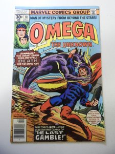 Omega the Unknown #10 (1977) FN/VF Condition