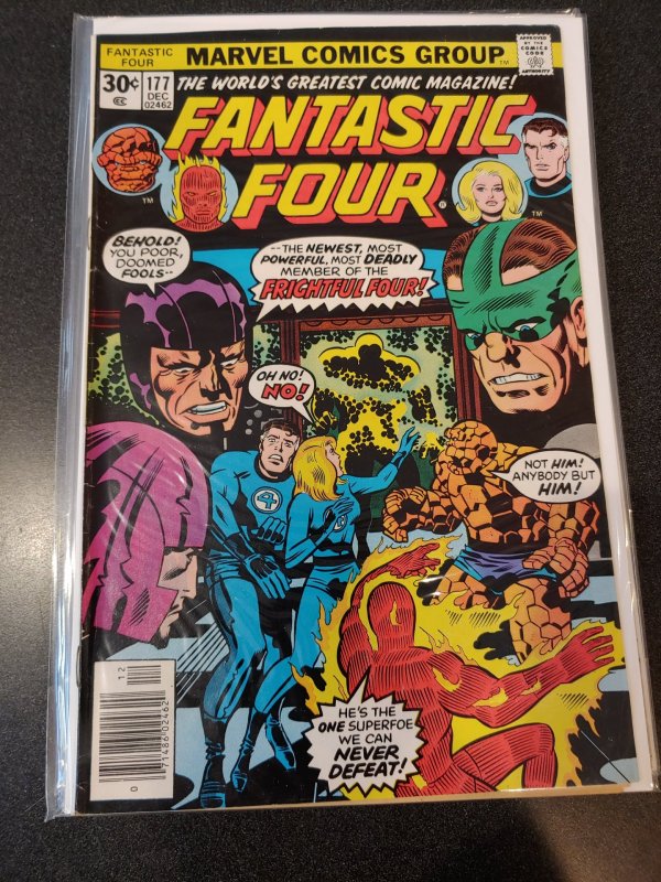 FANTASTIC FOUR #177 BRONZE AGE CLASSIC VF+