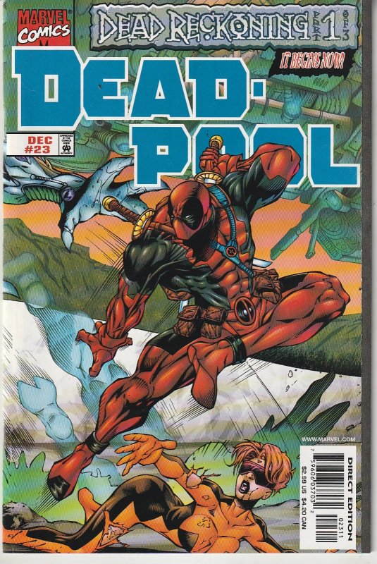 Deadpool #23,24,25   Dead Reckoning Part 1,2,3  Captain America !