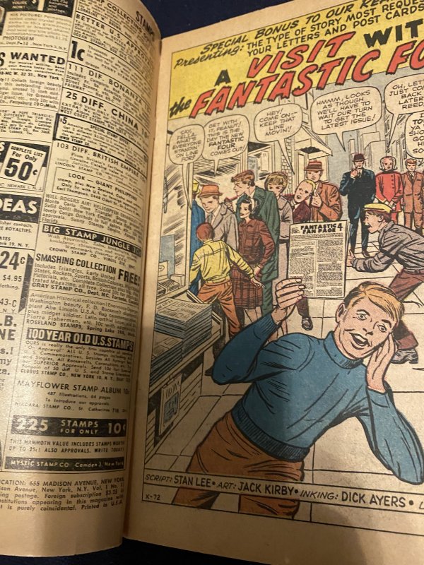 Fantastic Four #11 (1963)the first impossible.man