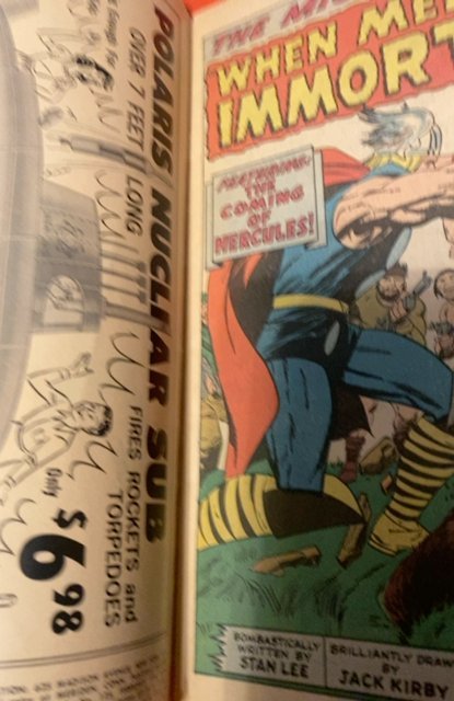 Journey into Mystery #125 (1966) love and thunder Hercules solid mid grade