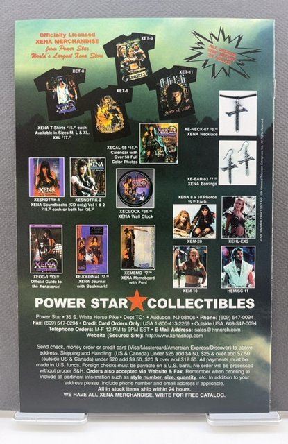 Xena: Warrior Princess: The Orpheus Trilogy #1 (1998)