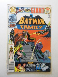 The Batman Family #7 (1976) VG/FN Condition! stains bc