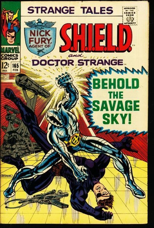 STRANGE TALES #165-DOCTOR STRANGE/NICK FURY-STERANKO FN/VF