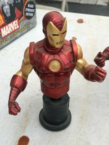 Iron Man 3 pack Silver Centurion Modern Retro Marvel Bowen Mini Bust 2235/2500