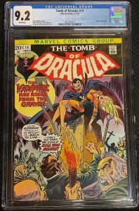Tomb of Dracula #14 (1973) CGC 9.2