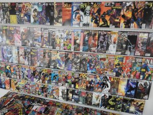 Huge Lot 200+ Comics W/ Flash, Daredevil, Wolverine+ Avg Fine- Condition!!