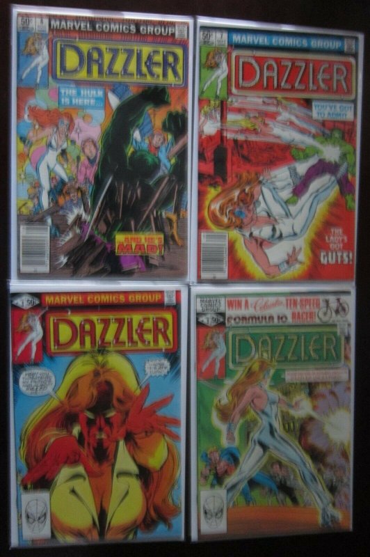 Dazzler Comic Lot - 36 DIFF - #1 - 41 - 7.0 FN (Range 6.0 - 8.0) - (1981 - 1986)