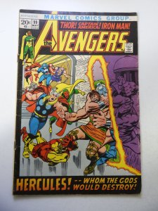 The Avengers #99 (1972) VG- Condition tape on bc