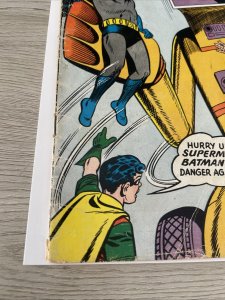 World's Finest Comics #99  DC Comic 1959 CENTERFOLD DETACHED