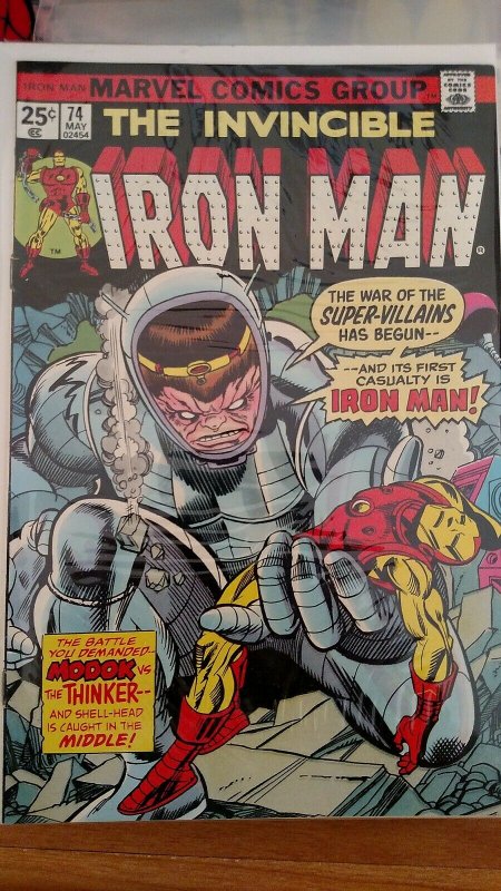 Iron Man #74 (May-74) VF/NM