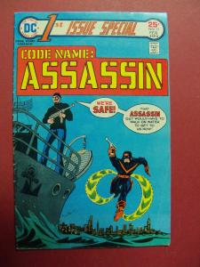 1st ISSUE SPECIAL CODE NAME: ASSASSIN #11 ( VF- 7.5 or better) DC COMICS 1976