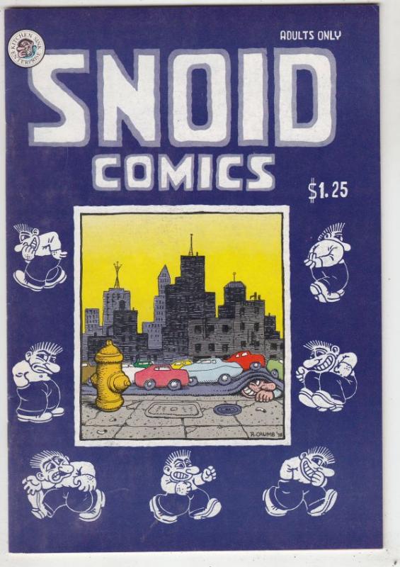 R. Crumb's Snoid Comics #1 (Jan-80) NM Super-High-Grade Mr. Snoid, Bearzy Wea...