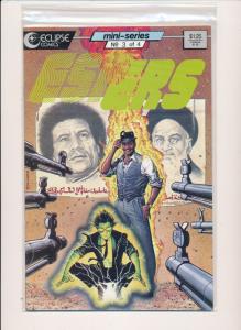 Eclipse Comics ESPers #1-5 (1,2,3,4,5) mini-series (1986) ~ VF (PF175) 5 comics