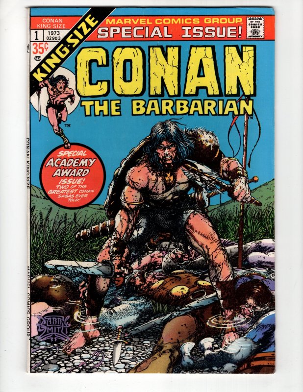 Conan the Barbarian Annual #1 Barry Smith Sword & Sorcery Bronze MARVEL !!!