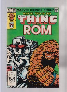 Marvel Two-In-One #99 - Direct Edition (7/7.5) 1983