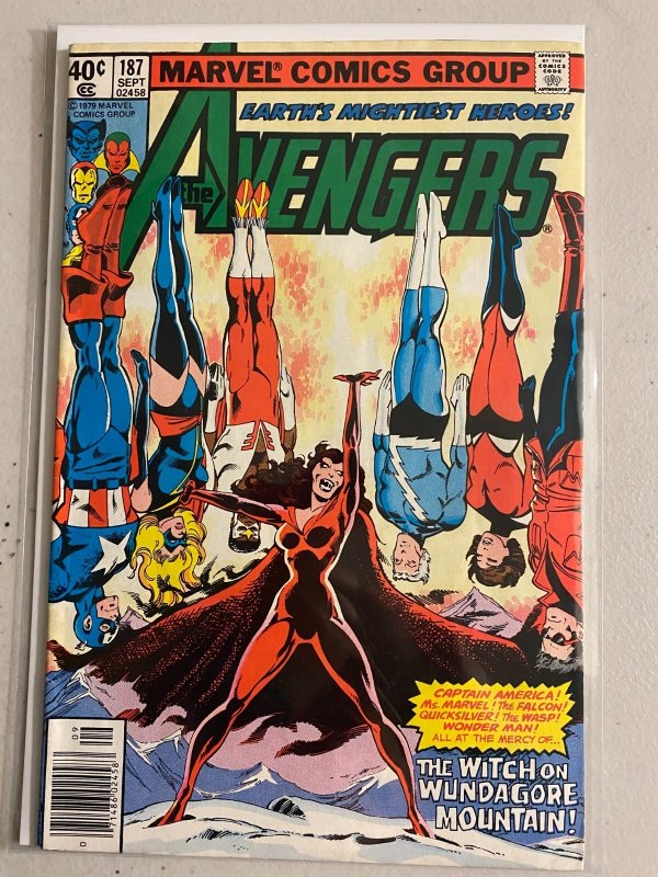 Avengers #187 newsstand 5.0 (1979)