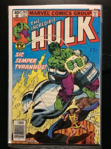 The Incredible Hulk #242 Newsstand Edition (1979)