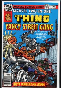 Marvel Two-in-One #47 (1979) Yancy Street Gang