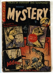 MISTER MYSTERY #9 comic book PCH pre-code horror vampire-werewolf