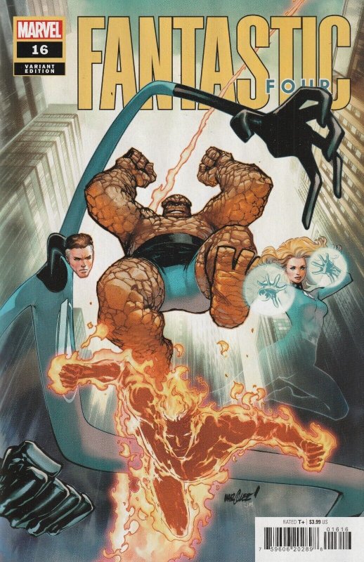 Fantastic Four # 16 Marquez 1:25 Variant Cover NM Marvel 2024 [V4]