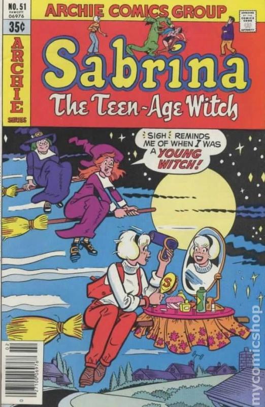 Archie SABRINA THE TEENAGE WITCH (1971 Series) #51 FN