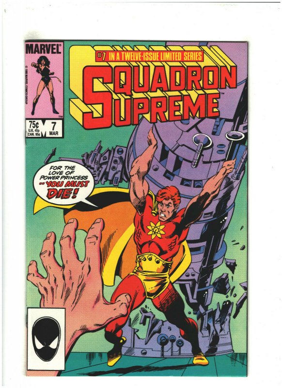 Squadron Supreme #7 VF 8.0 Marvel Comics 1986