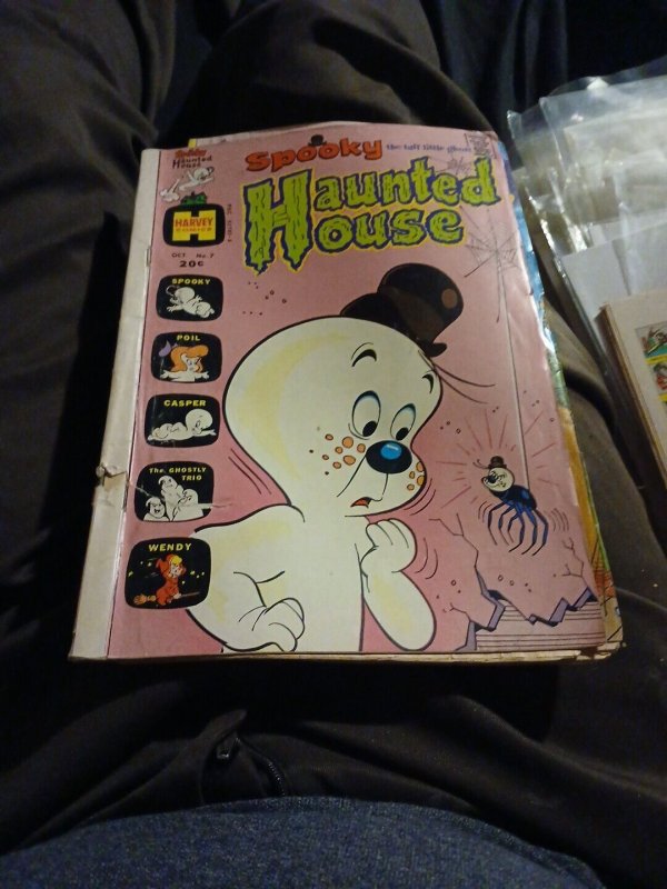Spooky Haunted House 5 7 9 Spooktown 62 Harvey Comics Lot Run Set Collection