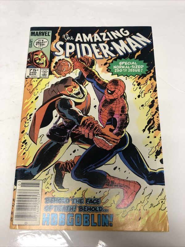 The Amazing Spider-Man (1983) # 250 (VF) Canadian Price Variant • CPV • Stern