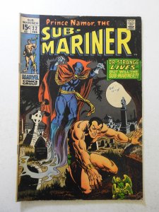 Sub-Mariner #22 (1970) VG Condition stains, ink fc