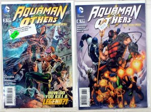 Aquaman and The Others Lot of 2 #3, 6 (2014) DC Comics 1st Print Comic Books