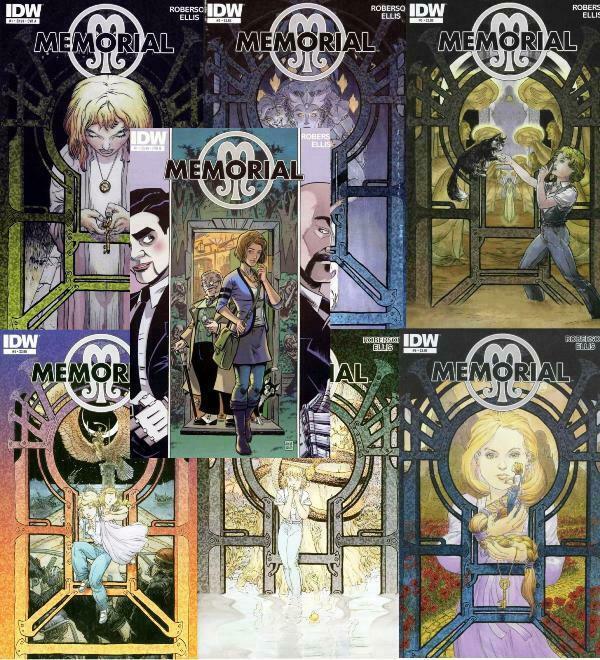 MEMORIAL (2011 IDW) 1A,1B,2A-6A  KALUTA  complete set!