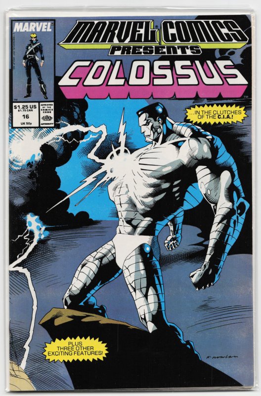 Marvel Comics Presents #16 (1989) Colossus