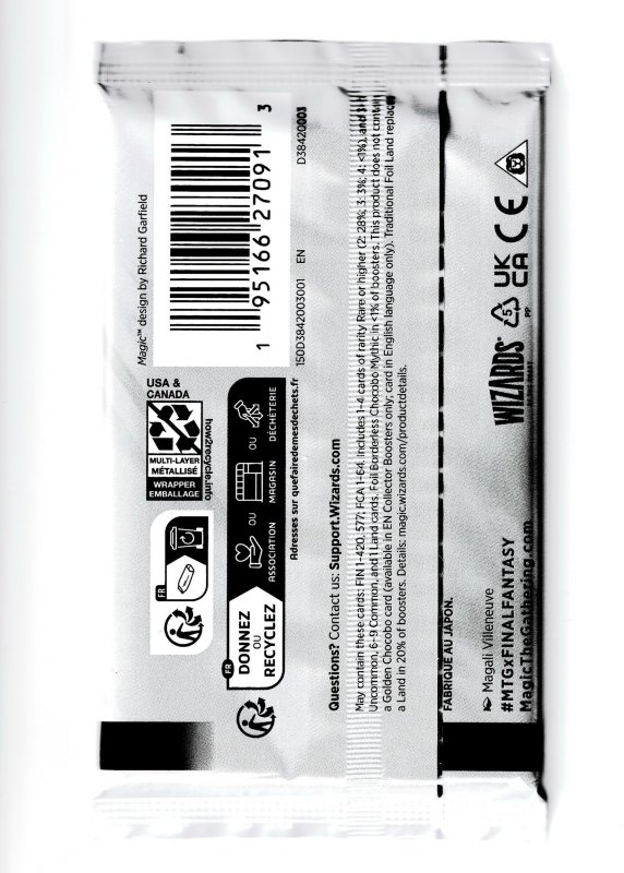 FANTASY PLAY BOOSTER | FINAL FANTASY | MAGIC THE GATHERING | NEW IN PACK, SEALED