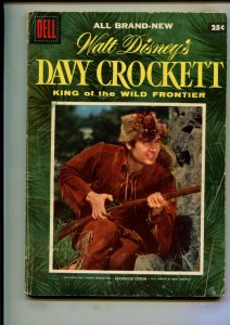 DAVY CROCKETT KING OF THE WILD  FRONTIER (4.0) GIANT, PHOTO COVER!! 1955