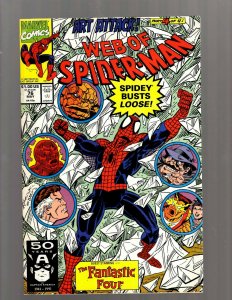 Lot of 12 Web of Spider-Man Comics #58 60 61 62 65 70 73 76 77 83 95 96 J417