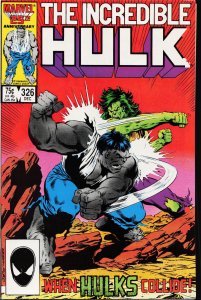The Incredible Hulk #326 (1986) Hulk