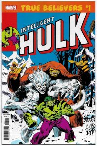 True Believers Intelligent Hulk #1 (Marvel, 2019) NM