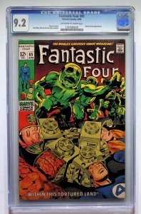 Fantastic Four #85 (1969) CGC 9.2
