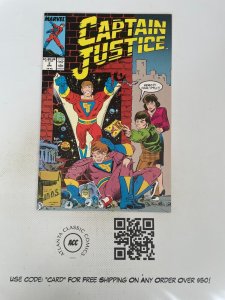 Captain Justice # 2 NM 1st Print Marvel Comic Book 10 J893