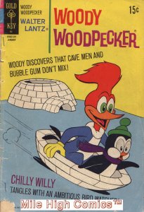 WOODY WOODPECKER (1962 Series)  (GOLD KEY) #121 Very Good Comics Book