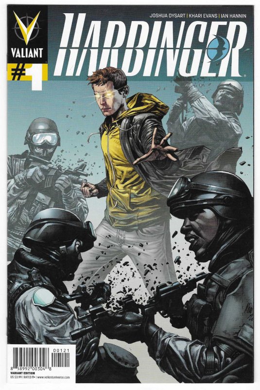 Harbinger #1 Suayan Cover (2012)