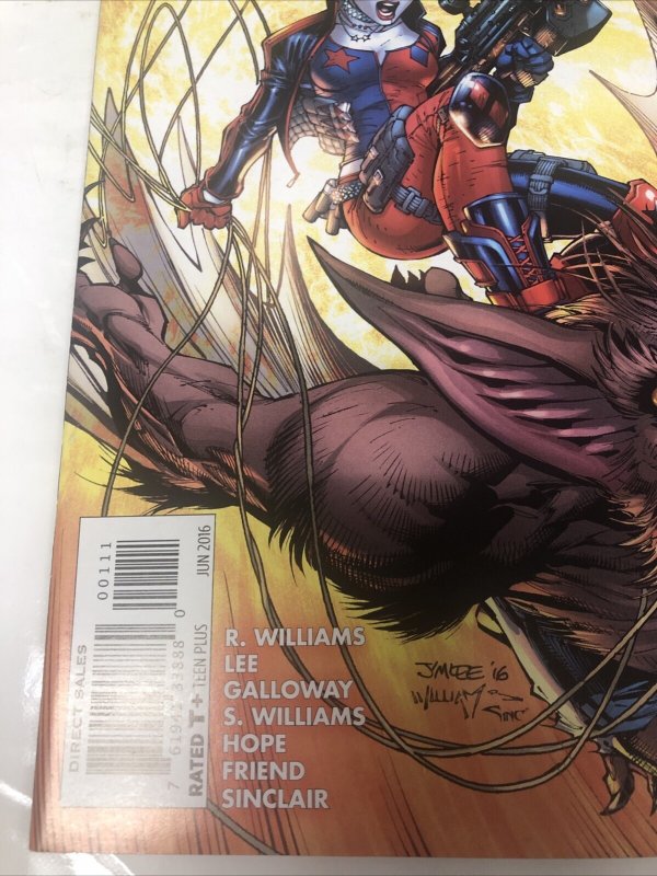 Harley Quinn And The Suicide Squad (2016) # 1 (VF/NM) Signed Scott Williams •COA