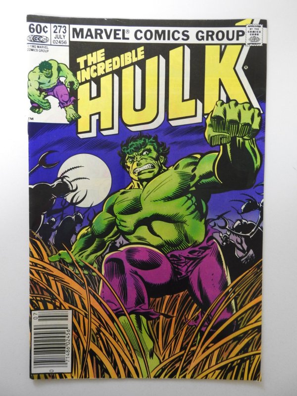 The Incredible Hulk #273 (1982) FN Condition!
