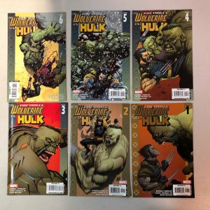 Ultimate Wolverine Vs. Versus Hulk 2006 #1 2 3 4 5 6 VF+/NM Complete Set Marvel 