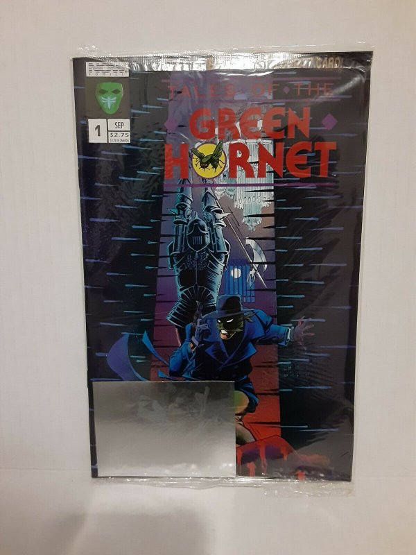 GREEN HORNET #1:POLY BAGGED WITH FOIL CARD + #1 - TWO ISSUES - FREE SHIPPING